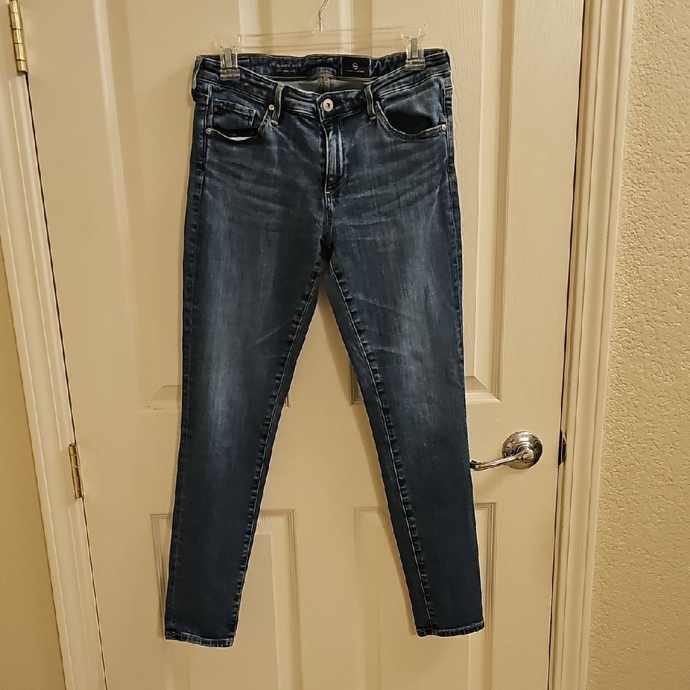 AG Adriano Goldschmied Dark Blue Skinny Jeans